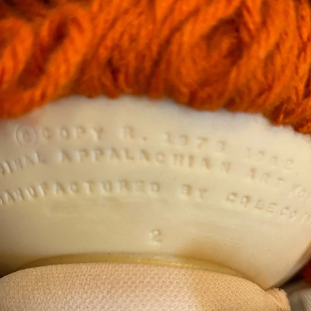 Cabbage Patch Kids Doll  Red Hair/ Green Eyes 1978/1985  EUC - Picture 5 of 8